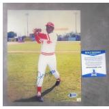 Joe Morgan Signed Photograph w/Beckett COA