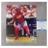Ivan Rodriguez Signed Photograph w/Beckett COA