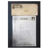 Dan Gable Iowa Wrestlling Coach Signed Letter