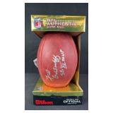 Fred Bilenikoff SB XI MVP Signed Football w/ JSA