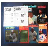 8pc Montreal Expos Magazines/Newsletters Lot