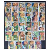 29pc 1956 Topps Baseball Cards w/ Stars & High #s