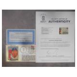 1989 Sandy Koufax Signed Gateway Cachet