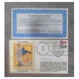 1989 Billy Herman Signed Gateway Cachet