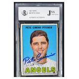 JSA Authentic 1967 Topps #34 Pete Cimino