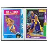 2000-01 Topps Heritage #29 & #30 Kobe Bryant