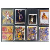 8pc Kobe Bryant Basketball Cards w/ Topps Chrome