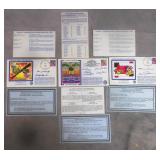 Multi Baseball Player Signed Bull's Eye Cachets