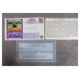 1998 Vin Scully Signed Bull's Eye Cachet