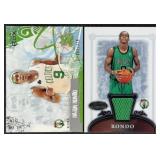 2007 Rajon Rondo Basketball Cards w/ Serial #
