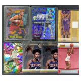 7pc HOF Player Basketball Cards w/ Serial #