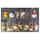 13pc 2009 Goodwin Champions Silver Mini Cards