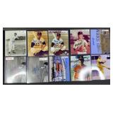 10pc Signed Baseball Photographs w/ COAs