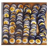 250pc Vinatge Pitt Panthers Football Patches