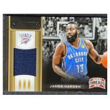 2012-13 Threads #43 James Harden Memorabilia Relic