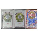 Sealed 1992 Fleer & Upper Deck Baseball Pack Boxes