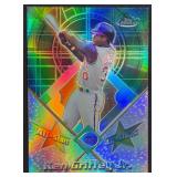 2001 Topps Finest #FAS10 Ken Griffey Jr. Refractor
