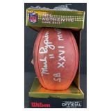 Mark Rypien SB XXVI MVP Signed Football w/ JSA