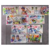 National League Baseball Wild Horse Cachets