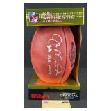 Joe Montana SB XIX MVP Signed Football w/ Steiner