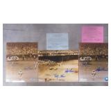 Bobby Thomson/Ralph Branca Signed Photos w/COA's