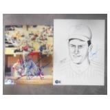 Dick Allen & Dallas Grren Signed Photographs