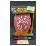 Larry Brown SB XXX MVP Signed Football w/ Steiner