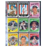 157pc 1959-69 Topps Baseball Cards w/ Rookies