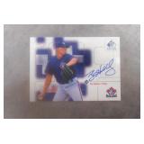 1999 Roy Halladay Signed Insert Baseball Card