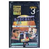 Sealed 1994 Topps Stadium Club S3 Pack Box