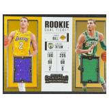 2017-18 Contenders #RTD-9 Lonzo Ball / Jason Tatum