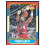 1986 Fleer #7 Charles Barkley Rookie Card