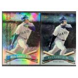 1998 Topps Finest #100 Ken Griffey Jr. Refractor+