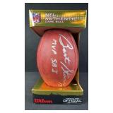 Bart Starr MVP SBI Signed Football w/ PSA DNA