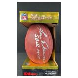 Len Dawson SBIV MVP Signed Football w/ JSA COA