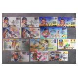 Baseball Hall of Famer Kendal Bevil Cachets