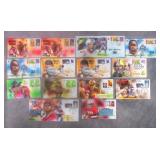 Assorted Sports Players Kendal Bevil Cachets