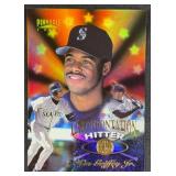 1997 Pinnacle #14 Confrontation Hitter Griffey Jr.