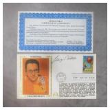 1991 George Mikan Signed Gateway Cachet