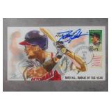 Dave Justice Signed Wild Horse Cachet