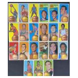 21pc 1970-71 Topps Basketball Cards