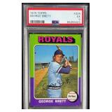 PSA 5 1975 Topps #228 George Brett Rookie Card