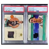 PSA 2001 & 2002 Pau Gasol Memorabilia Cards