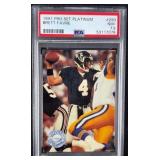 PSA 7.5 1991 Pro Set Platinum #290 Brett Farve RC