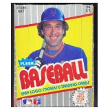 1989 Fleer Baseball Wax Pack Box