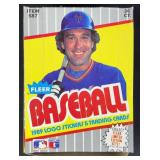 1989 Fleer Baseball Wax Pack Box