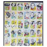 30pc 1961 Nu-Cards Football Stars Football Cards