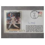 1986 Don Mattingly Signed Gateway Cachet