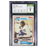 CSG 7 1982 Topps #434 Lawrence Taylor All Pro RC
