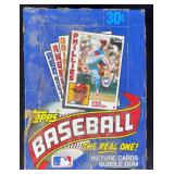 1984 Topps Baseball Wax Pack Box